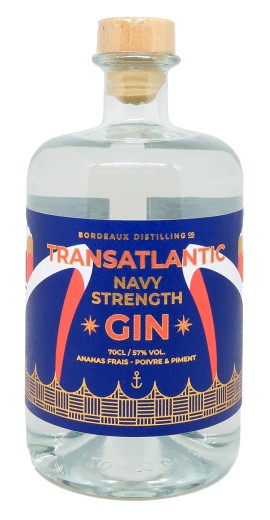 Bordeaux Distilling - Gin Transatlantic - Navy Strength - 57%