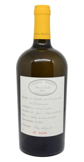 Château MARTET - Réserve de Famille - Blanc 2021
