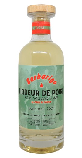 Barbarigo - Liqueur de Poire Williams & Rum - Swell de Spirits - 25%