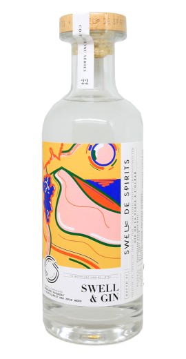 SWELL DE SPIRITS - Swell & Gin - Batch n°01 - Gin de la vigne à l'océan - Distillerie des Deux Mers - 44%