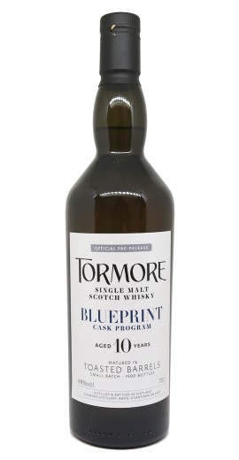 TORMORE - 10 ans - Toasted Barrel - Blueprint Cask Program - 48%
