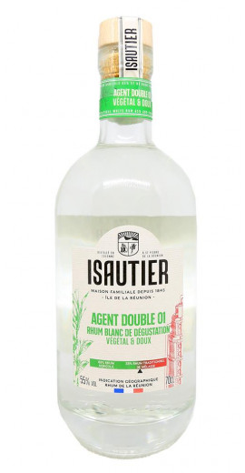 Isautier - Rhum Blanc - Agent Double 01 - 55%