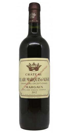 Château BEL AIR MARQUIS D'ALIGRE 2012