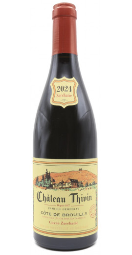 Château Thivin - Cuvée Zaccharie 2024
