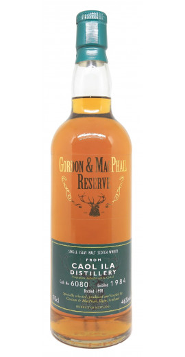 CAOL ILA - 1984 - Cask n°6080 - Bottled 1998 - Réserve - Gordon & MacPhail - 46%
