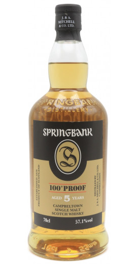 SPRINGBANK - 5 ans - 100 Proof - 57.1% Edition 2025