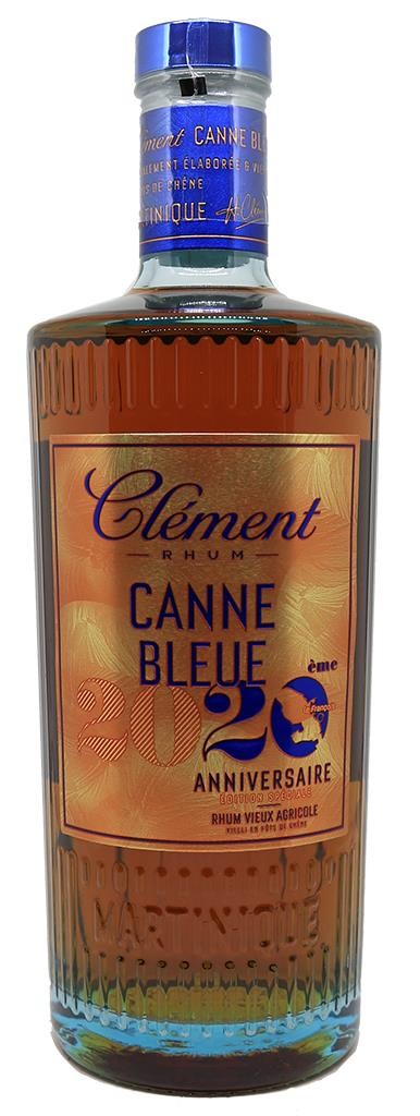 Rhum Agricole (pure cane juice)-RHUM CLEMENT - Rhum Vieux - Canne Bleue  20ème anniversaire - Edition 2020 - 42% - Clos des Millésimes - Rare wines  and great vintages