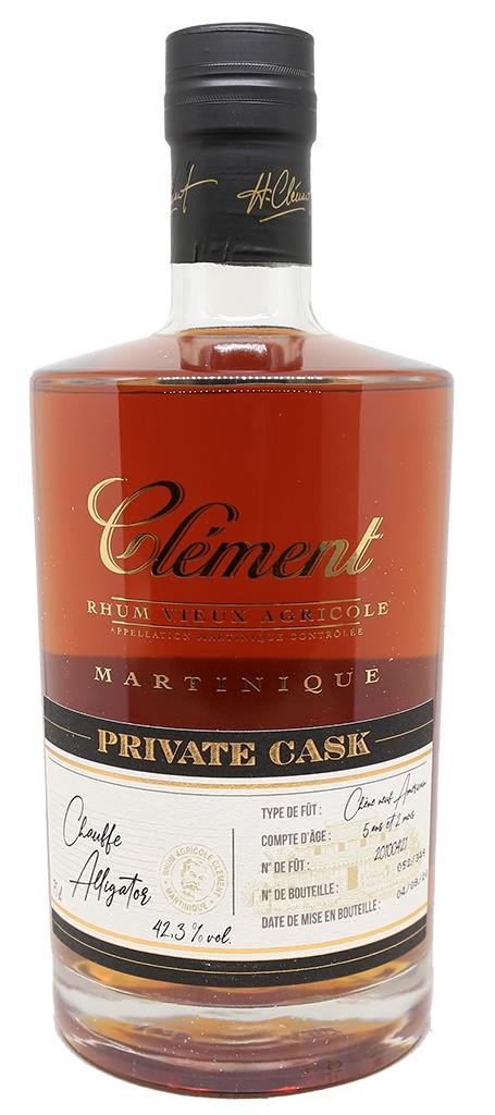 Clement Rhum Cuveé Homere Rhum Vieux Agricole Hors d'Age