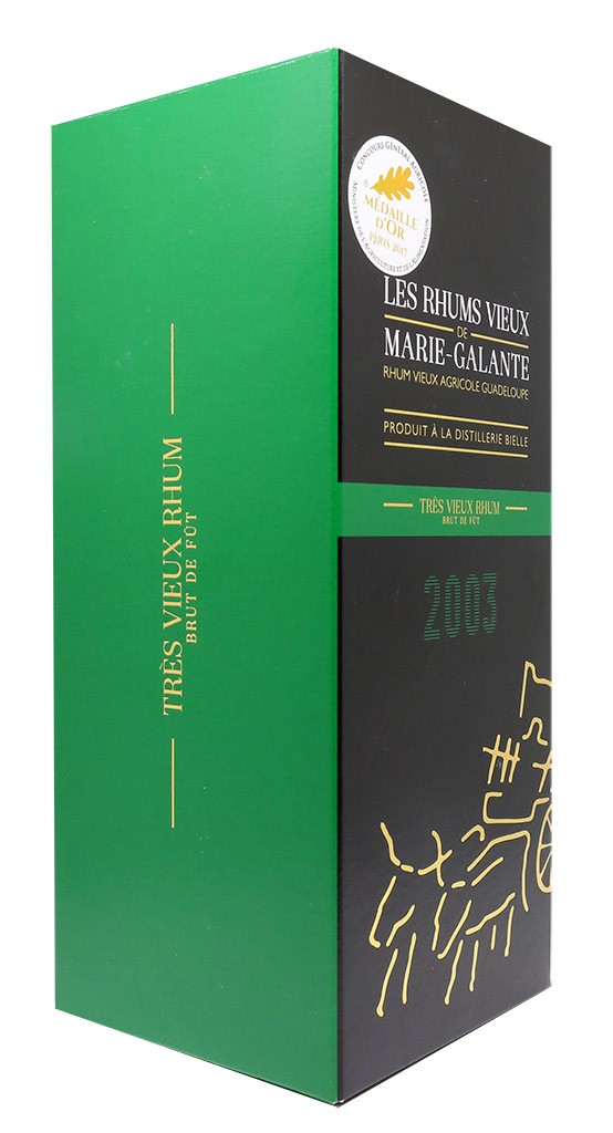 Les Rhums Vieux de Marie-Galante Bielle 2003 Très Vieux Rhum 52,8° - Rhum  Attitude