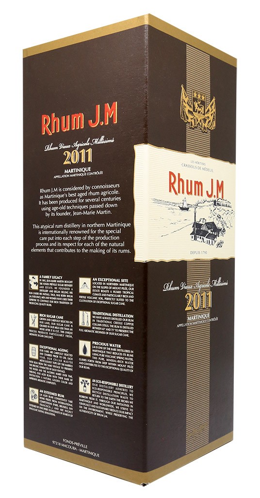 Rhum JM XO Agricole Rhum