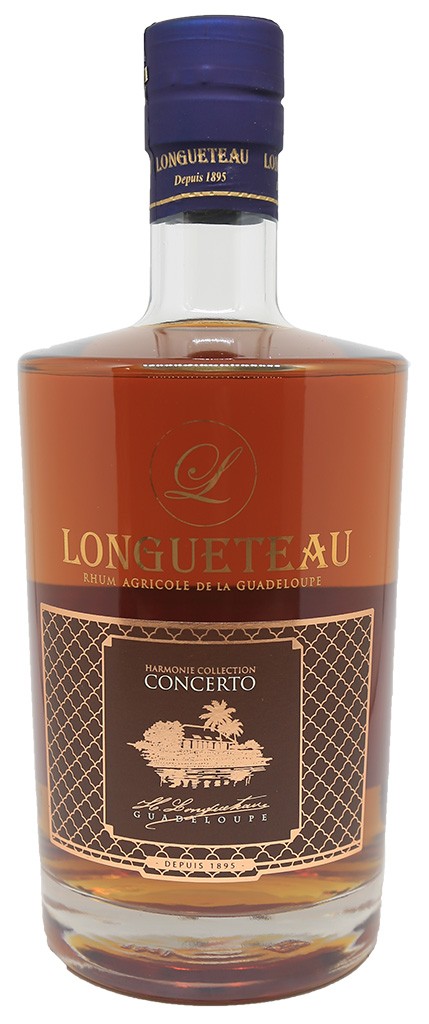 Rum-RHUM LONGUETEAU - Rhum très vieux - Concerto - Batch 1 - 47,2% - Clos  des Millésimes - Rare wines and great vintages