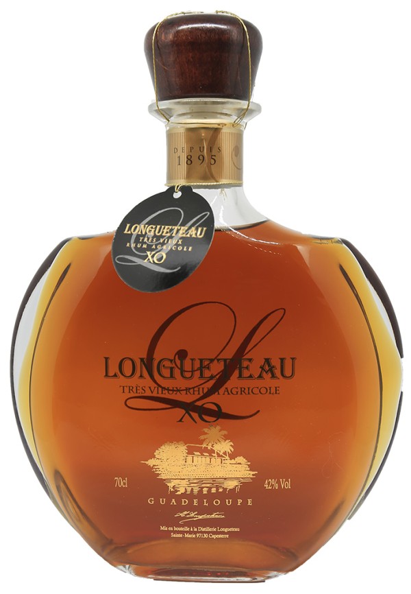 Rum-RHUM LONGUETEAU - Rhum hors d'âge - XO - Carafe - 42% - Clos des  Millésimes - Rare wines and great vintages