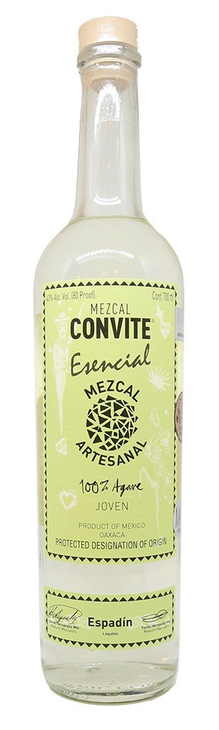 Mezcal-Convite Esencial - Rare - Clos and Mezcal great wines - vintages Millésimes - des 40