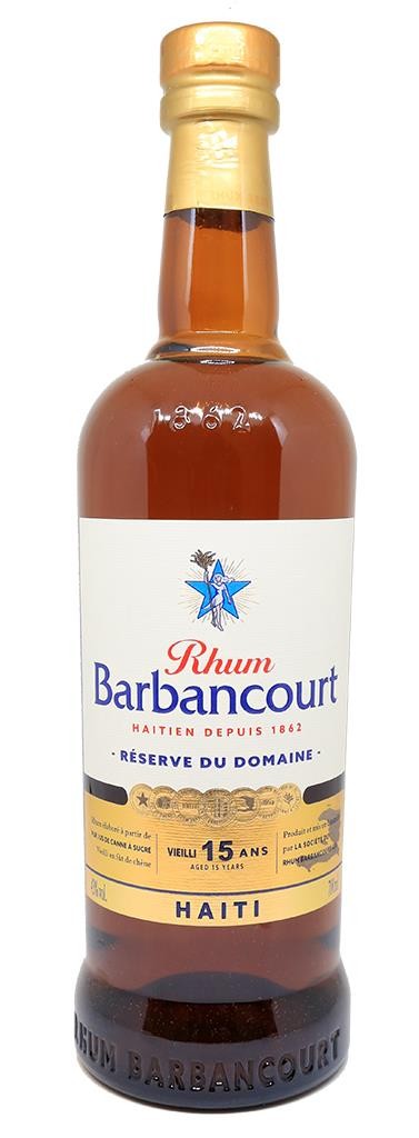 BARBANCOURT - 15 ans - Réserve du domaine - 43%