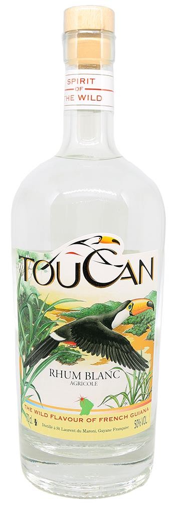 Rum of English tradition (RUM)-TOUCAN - Rhum blanc - Guyanne française -  50% - Clos des Millésimes - Rare wines and great vintages