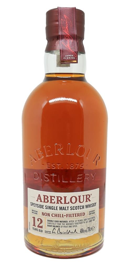 Whisky d'Écosse-ABERLOUR - 12 ans - 48% - Clos des Millésimes : Achat vins,  Caviste en ligne, vieux millésimes