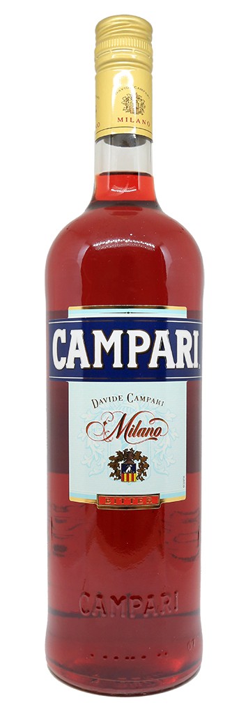 Bitters (Amères)-Campari - Amer Italien - 1L - 25% - Clos des Millésimes :  Achat vins, Caviste en ligne, vieux millésimes