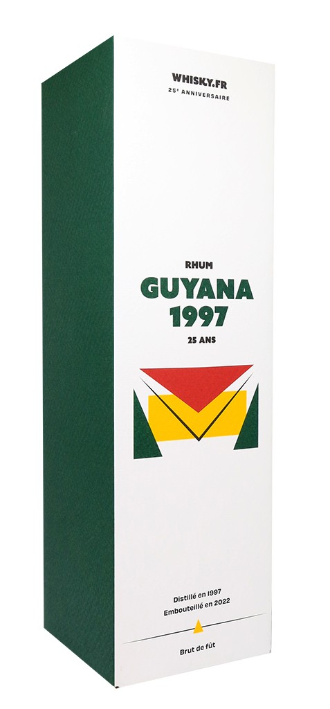 Rhum de Tradition Anglaise (Rum)-Guyana - Port Mourant - 25 ans - Millésime  1997 - 47.8% - Clos des Millésimes : Achat vins, Caviste en ligne, vieux  millésimes