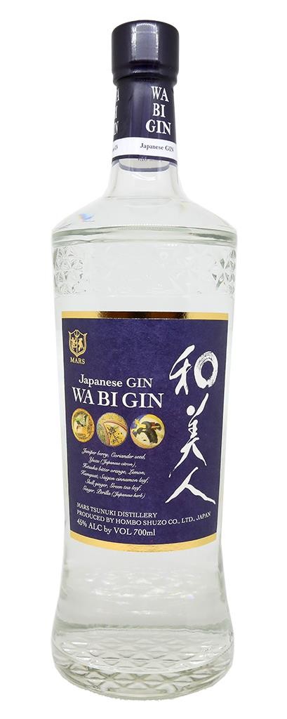 Gin Japonais-MARS - Wa Bi Gin - Japanese Gin - 45% - Clos des Millésimes :  Achat vins, Caviste en ligne, vieux millésimes