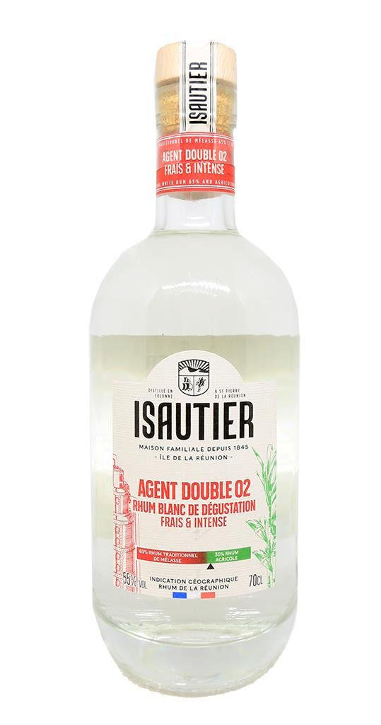 Isautier - Rhum Blanc - Agent Double 02 - 55%