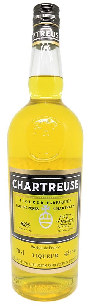 Chartreuse jaune, 43° (70 cl)