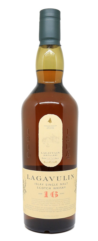 Whisky d'Écosse-LAGAVULIN - 16 ans - 43% - Clos des Millésimes : Achat  vins, Caviste en ligne, vieux millésimes