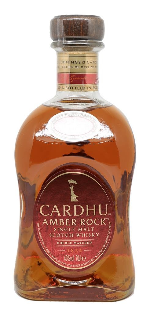 Cardhu - Amber Rock - Single Malt Scotch Whisky Ecosse