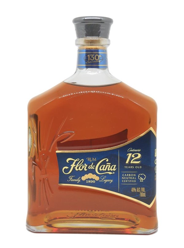 Rum of Spanish tradition (RON)-Flor de Cana - Centenario - 12 ans - 40% -  Clos des Millésimes - Rare wines and great vintages | Rum