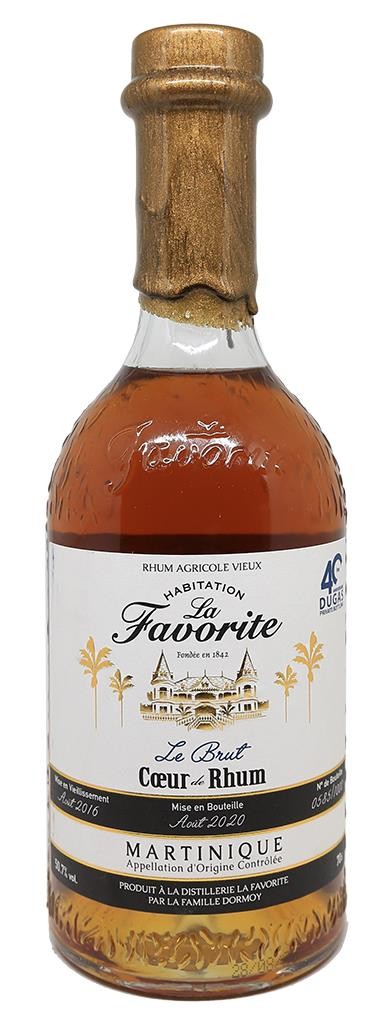 Rhum Agricole Martinique Vieux Coeur de Canne La Favorite - La Cave  Saint-Vincent