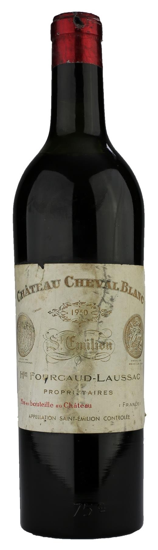 CHEVAL BLANC-Château CHEVAL BLANC 1950 - Clos des Millésimes - Rare wines  and great vintages