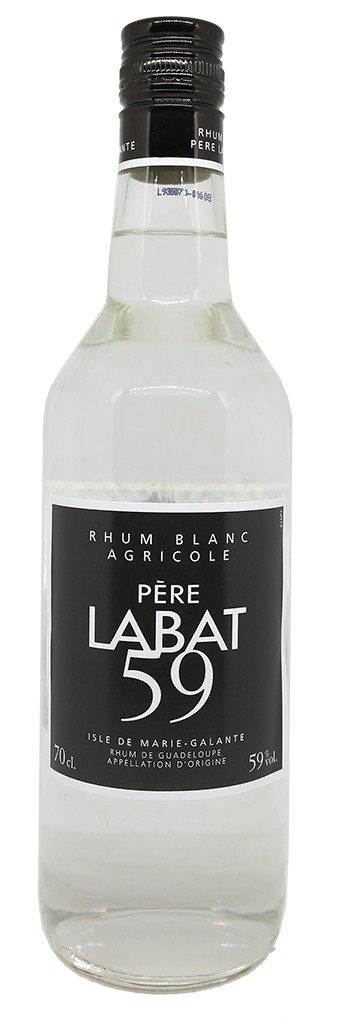 Rhum Agricole (pure cane juice)-Père Labat - Rhum Blanc - 59