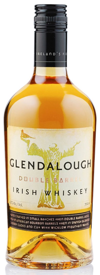 Whiskey Irlandais-GLENDALOUGH - DOUBLE BARREL - Irish Whiskey - 42% - Clos  des Millésimes : Achat vins, Caviste en ligne, vieux millésimes