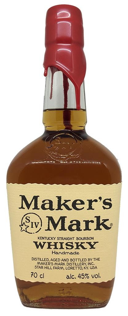 American Whiskey-Bourbon - MAKER\'S MARK - 45% - Clos des Millésimes - Rare  wines and great vintages