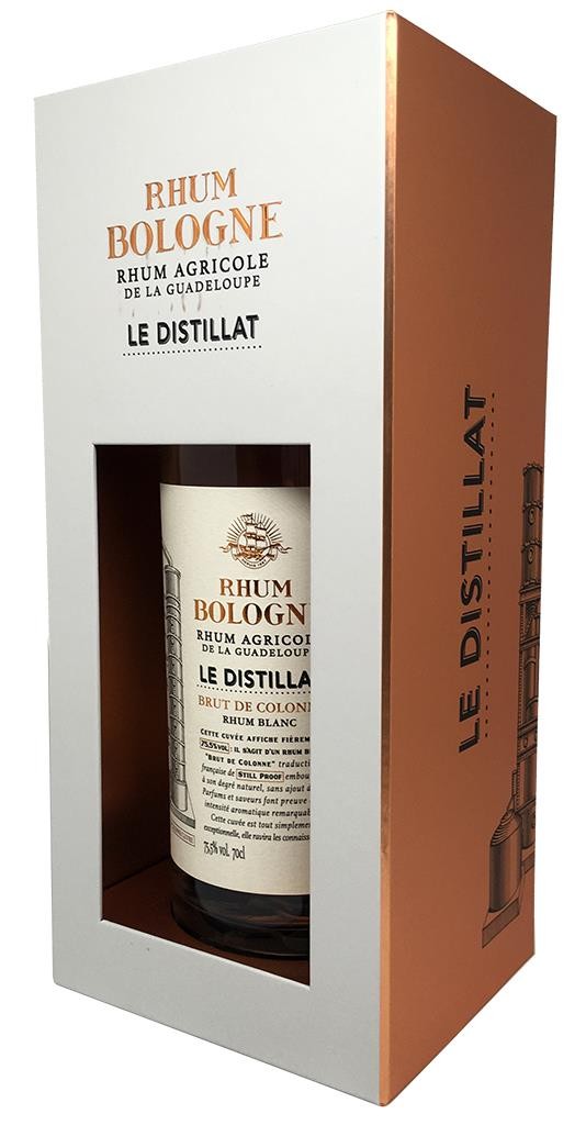 Rhum Blanc Agricole 50%, 100cl - Rhum Bologne