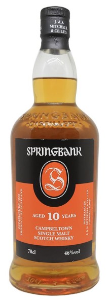 ウイスキー SPRINGBANK 10 YEARS 70cl 46% Springbank 10 Year Old 70cl / 46% 2025 – Malt Whisky Agency