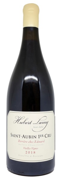 photo Domaine Hubert Lamy Saint Aubin 1er Cru Derrière Chez Edouard Rouge Magnum 2018