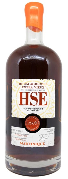 photo Rhum Hse Skouras Millésime 2008 Magnum 49 5