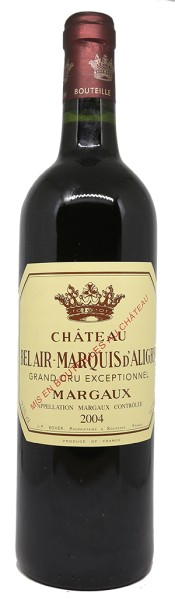 photo Château Bel Air Marquis d’Aligre 2004
