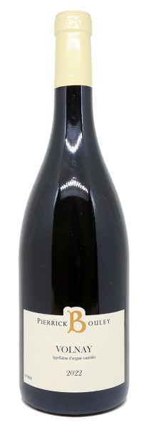 photo du vin Domaine Pierrick Bouley Volnay 2022