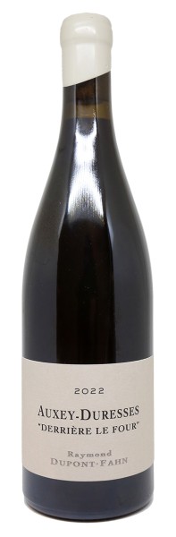 aperçu du vin Domaine Dupont Fahn Auxey Duresses Derrière le Four 2022