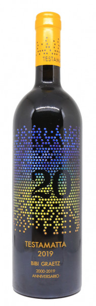 vue du vin Testamatta Bibi Graetz 20ème Anniversaire