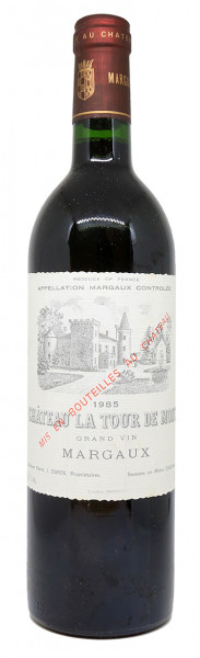 Margaux-Château LA TOUR DE MONS 1985 - Clos des Millésimes - Rare