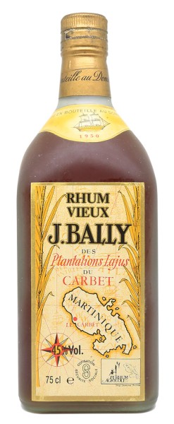 image du vin Rhum Bally Millésime 1950