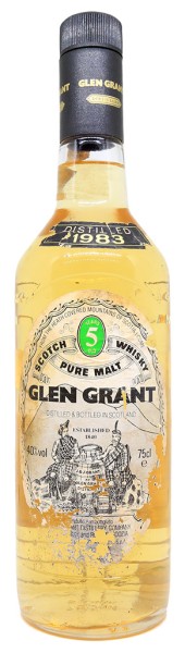 photo Glen Grant 5 Ans Millésime 1983
