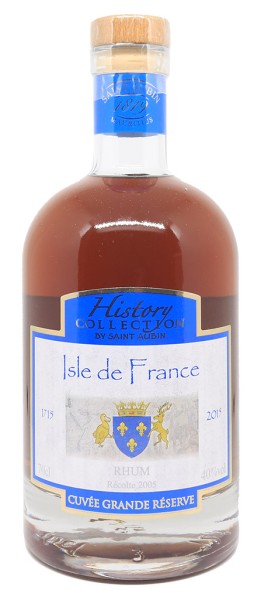 photo du vin Saint Aubin History Collection Isle de France Millésime 2005