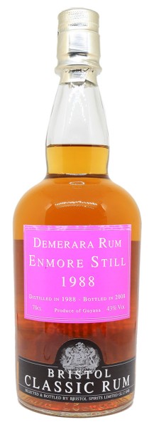 photo Bristol Enmore 20 Ans Millésime 1988 Single Cask Bottled 2008