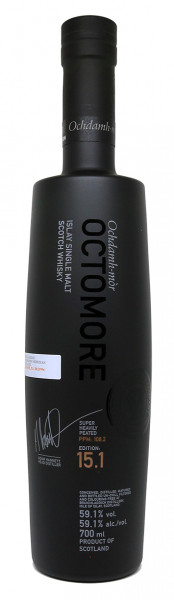 Scottish Whisky-OCTOMORE - 15.1 - Edition 2024 - 59,1% - Clos des