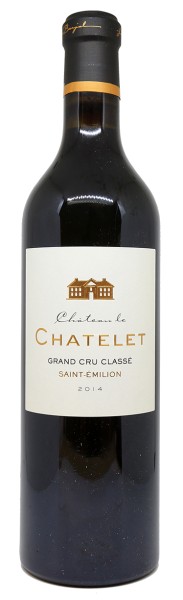 photo Château le Châtelet Saint Emilion Grand Cru 2014
