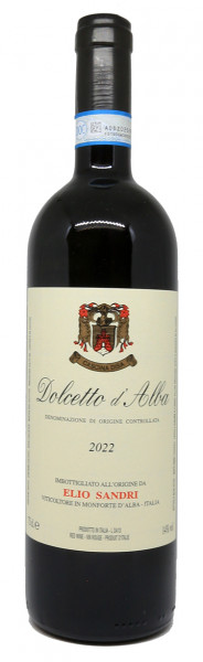 photo du vin Elio Sandri Dolcetto d’Alba 2022