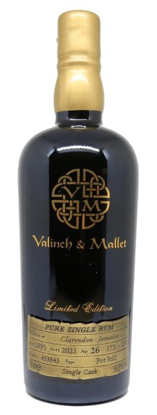 photo Valinch & Mallet The Spirit of Art 3 Clarendon 26 Ans Millésime 1995 Single Cask Bottled 2021